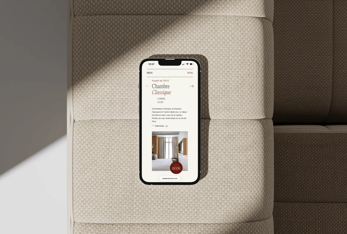 Madame Druot mockup mobile 2