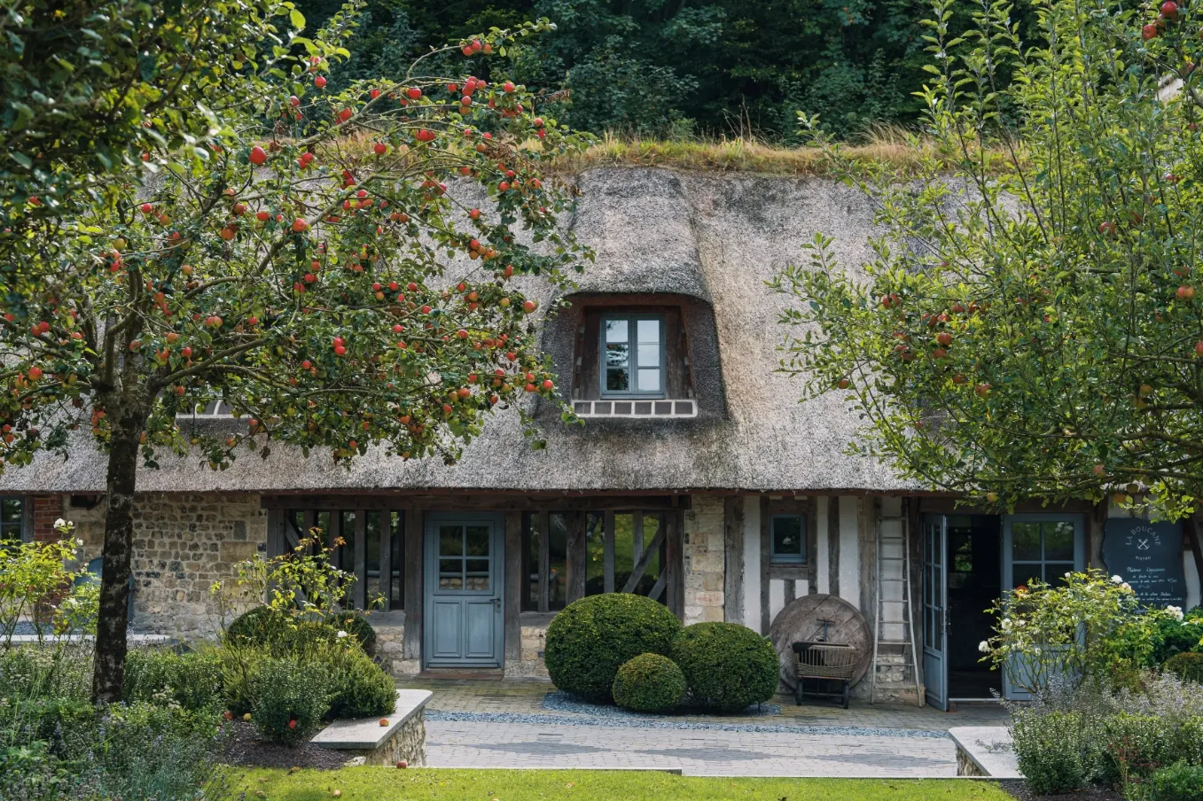 Ferme St Siméon – Façades (4) (2) (1)